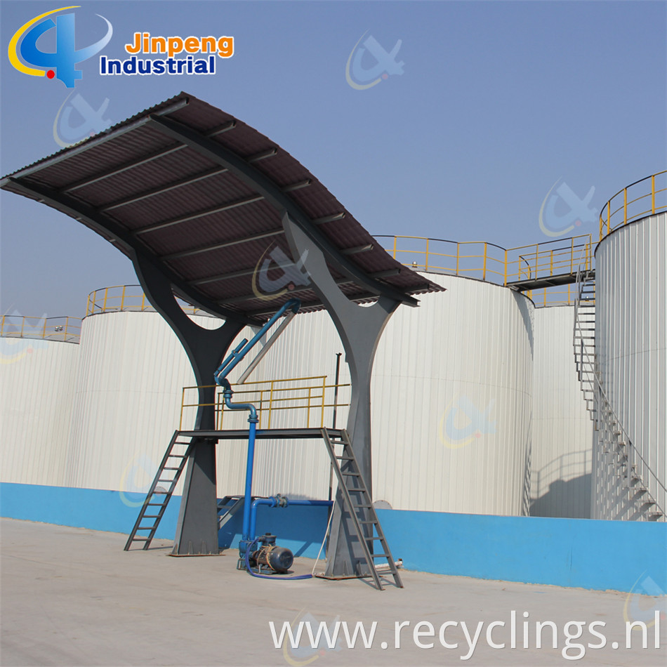 continuous fuel oil recycling plant